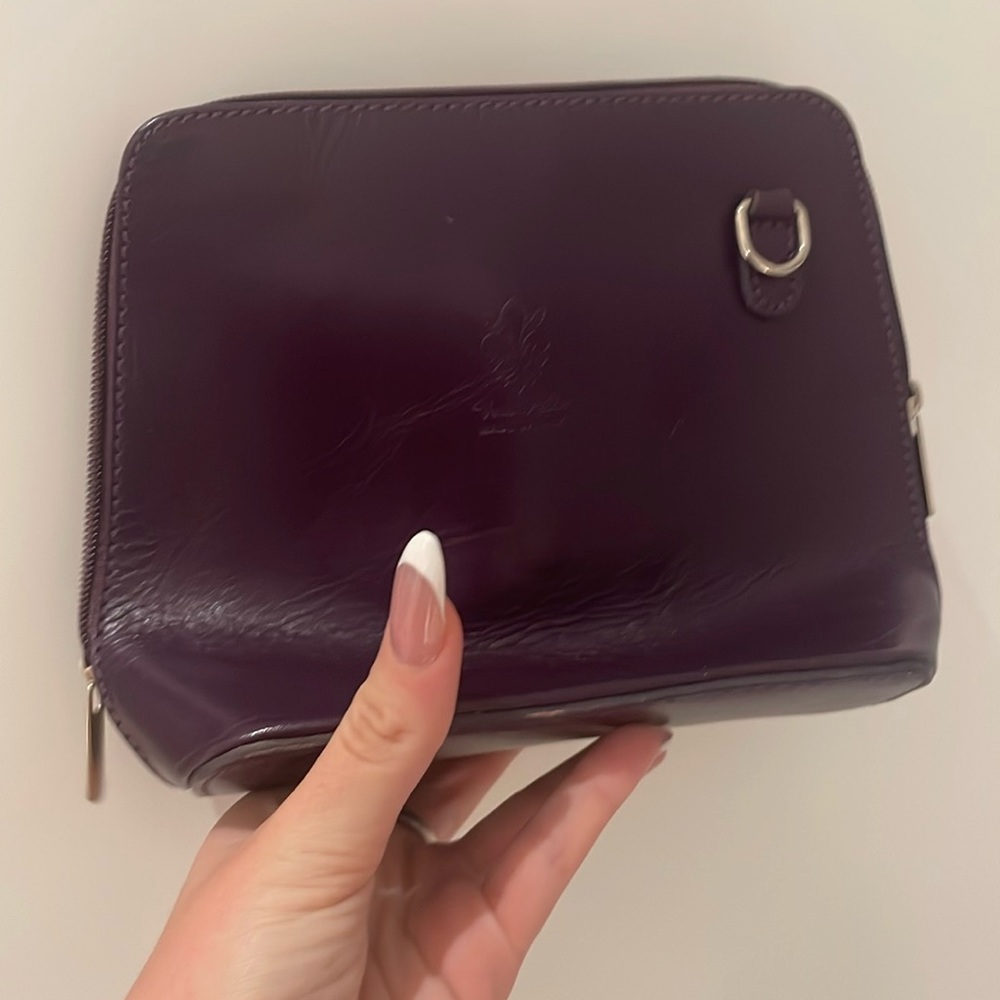 Purple Vera Pelle bag